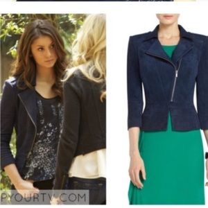 BCBGmaxazria Suede Jacket as seen on Elena Gilbert in The Vampire Diaries